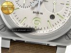Bell Ross BR 03-94 Horolum Chronograph 1:1 Best Edition Brown Dial on Leather Strap Asia 7750 - Görsel 13