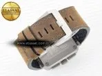 Bell Ross BR 03-94 Horolum Chronograph 1:1 Best Edition Brown Dial on Leather Strap Asia 7750 - Görsel 17
