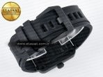 Bell Ross BR-03 Gyrocompass BRF 1:1 Best Edition Black Dial on Black Rubber Strap MIYOTA 9015 - Görsel 15