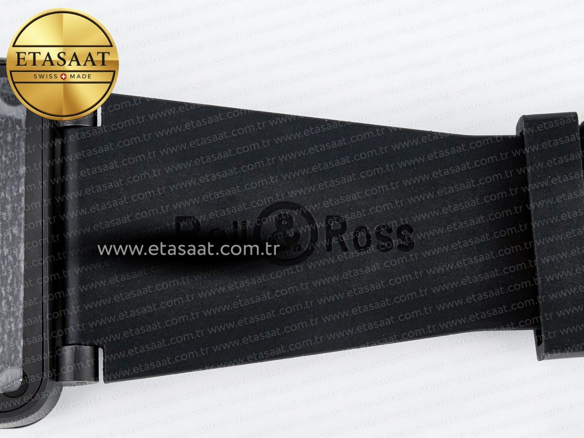 Bell Ross BR-03 Gyrocompass BRF 1:1 Best Edition Black Dial on Black Rubber Strap MIYOTA 9015 - Görsel 20