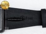Bell Ross BR-03 Gyrocompass BRF 1:1 Best Edition Black Dial on Black Rubber Strap MIYOTA 9015 - Görsel 20