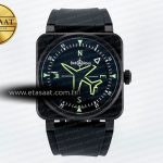 Bell & Ross BR-03 Gyrocompass BRF Siyah Kadran 9015 Eta Saat - Görsel 3 - 1:1 Süper Klon Saat