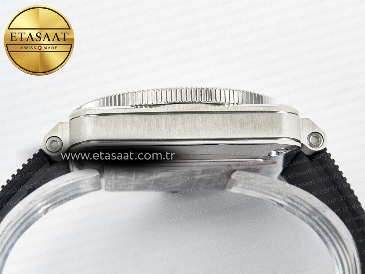 Bell Ross BR03-92 Diver BRF 1:1 Best Edition Black Dial on Black Rubber Strap A2824 - Görsel 14