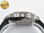 Bell Ross BR03-92 Diver BRF 1:1 Best Edition Black Dial on Black Rubber Strap A2824 - Görsel 15