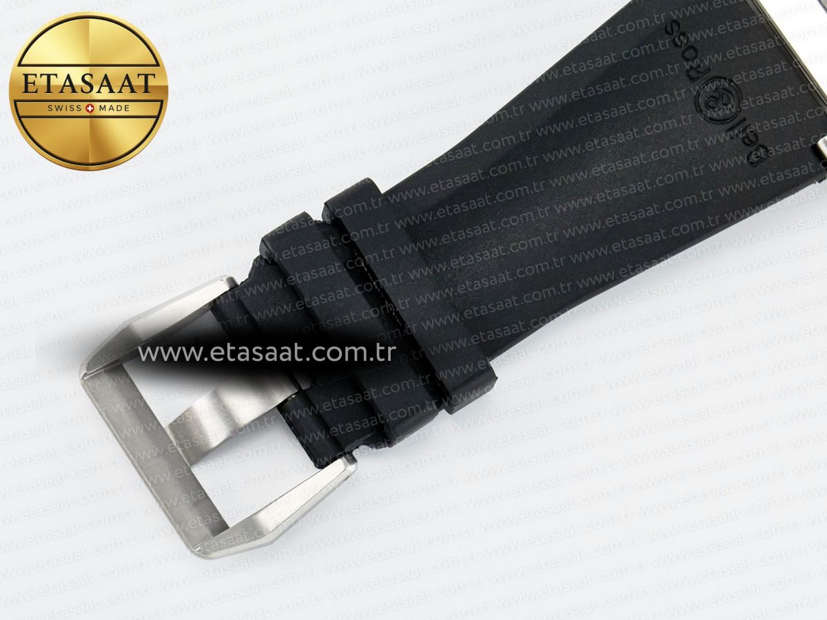 Bell Ross BR03-92 Diver BRF 1:1 Best Edition Black Dial on Black Rubber Strap A2824 - Görsel 20