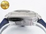 Bell Ross BR03-92 Diver BRF 1:1 Best Edition Blue Dial on Blue Rubber Strap A2824 - Görsel 14