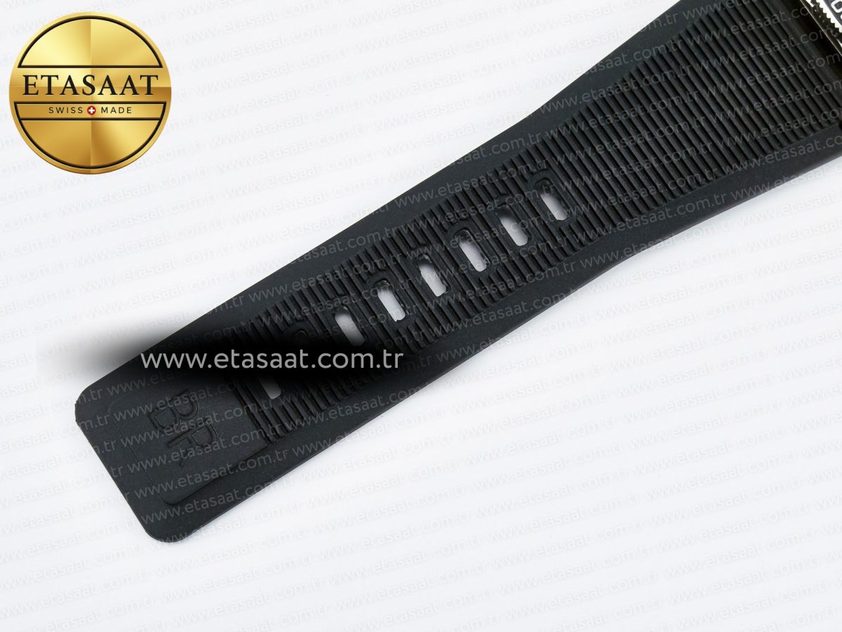 Bell Ross BR03-92 Diver BRF 1:1 Best Edition White Dial on Black Rubber Strap A2824 - Görsel 18