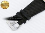Bell Ross BR03-93 GMT BRF 1:1 Best Edition Black Dial on Black Leather Strap A2824 - Görsel 19