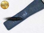 Bell Ross BR03-93 GMT BRF 1:1 Best Edition Blue Dial on Blue Leather Strap A2824 - Görsel 17