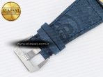 Bell Ross BR03-93 GMT BRF 1:1 Best Edition Blue Dial on Blue Leather Strap A2824 - Görsel 18