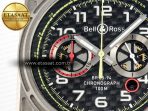 Bell Ross BR03-94  Black Rubber Strap A7750 - Görsel 10