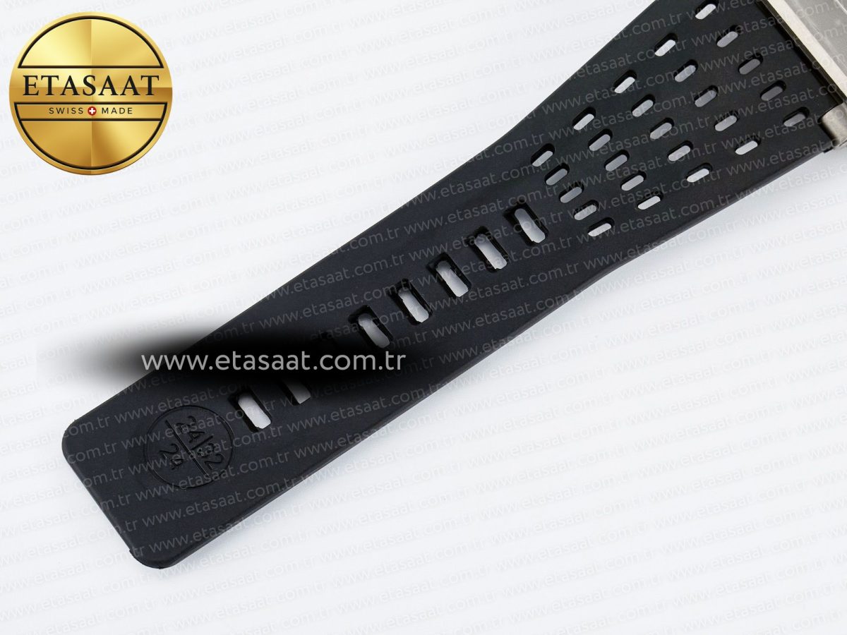 Bell Ross BR03-94 Best Edition Black Carbon Dial on Black Hollow Rubber Strap A2824 - Görsel 20