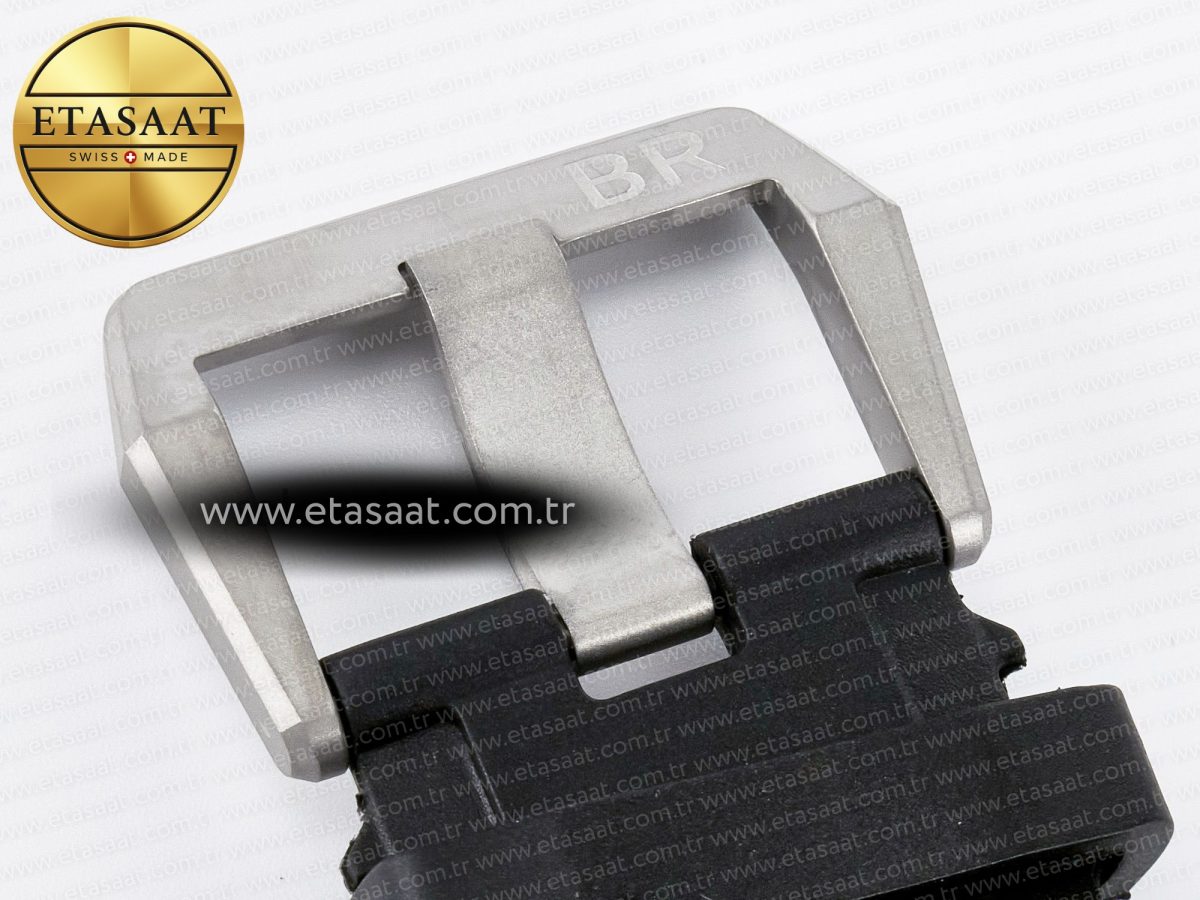 Bell Ross BR03-94 Best Edition Black Carbon Dial on Black Hollow Rubber Strap A2824 - Görsel 22