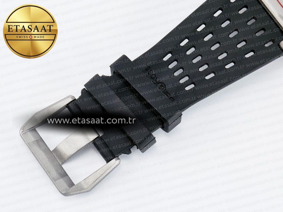 Bell Ross BR03-94 Best Edition Black Carbon Dial on Black Hollow Rubber Strap A2824 - Görsel 23