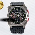 Bell & Ross BR03-94 Siyah Karbon Kadran Hollow A2824 Eta Saat - Görsel 3 - 1:1 Süper Klon Saat