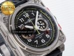 Bell Ross BR03-94 Best Edition Black Carbon Dial on Black Hollow Rubber Strap A2824 - Görsel 5
