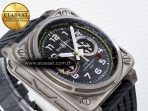 Bell Ross BR03-94 Best Edition Black Carbon Dial on Black Hollow Rubber Strap A2824 - Görsel 7