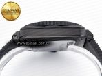 Bell Ross BR03 Diver BRF 1:1 Best Edition Black Dial on Black Rubber Strap A2824 - Görsel 13
