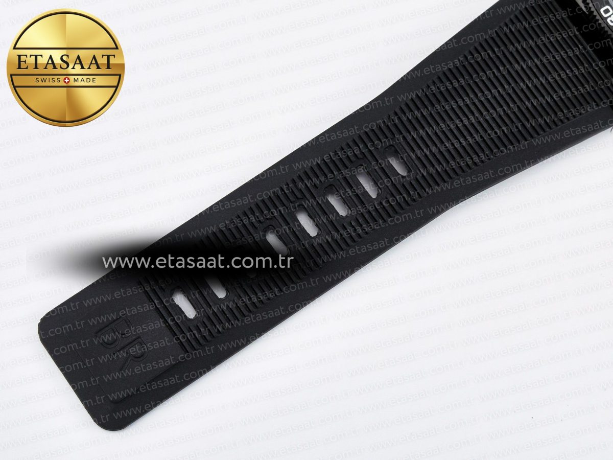 Bell Ross BR03 Diver BRF 1:1 Best Edition Black Dial on Black Rubber Strap A2824 - Görsel 17