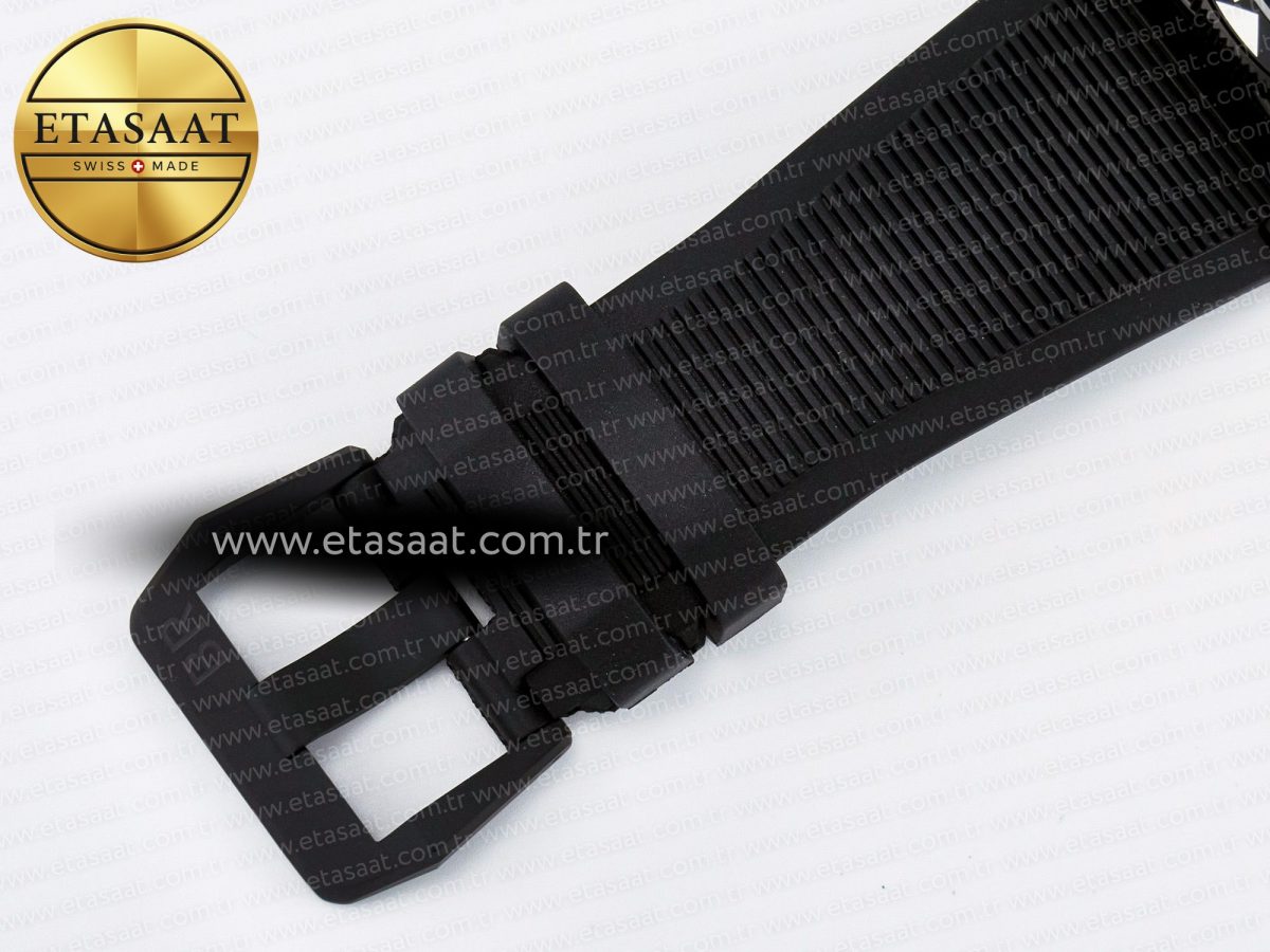 Bell Ross BR03 Diver BRF 1:1 Best Edition Black Dial on Black Rubber Strap A2824 - Görsel 19