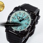 Bell Ross BR03 Diver BRF 1:1 Best Edition Pale Blue Dial on Black Rubber Strap A2824