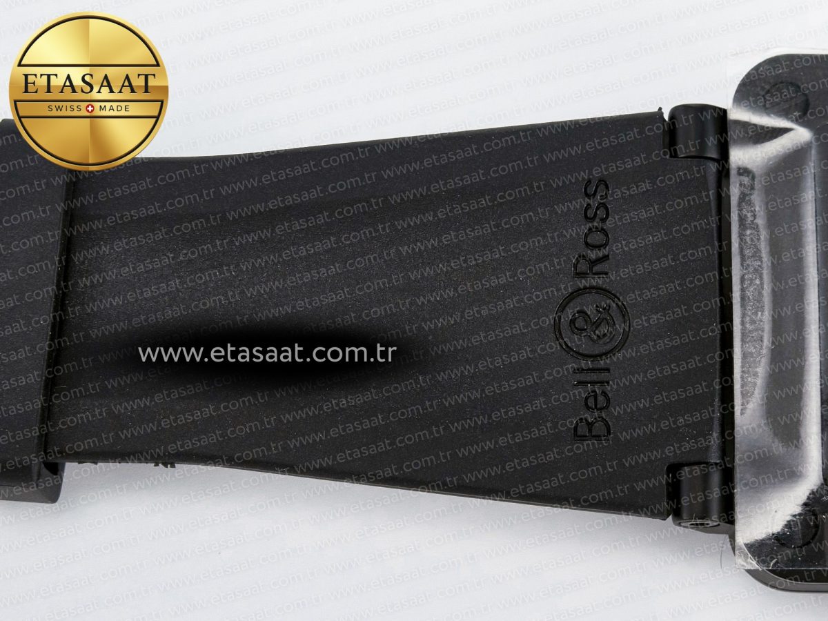 Bell Ross BR03 Diver BRF 1:1 Best Edition Pale Blue Dial on Black Rubber Strap A2824 - Görsel 22
