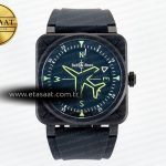 Bell & Ross BR03A Instruments BRF Siyah Kadran A2824 Eta Saat - Görsel 3 - 1:1 Süper Klon Saat