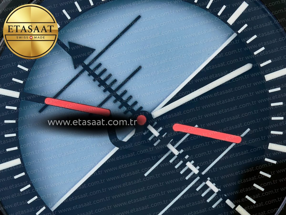 Bell Ross BR03A Instruments BRF 1:1 Best Edition Blue/Black Dial on Black Rubber Strap A2824 - Görsel 10