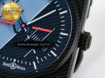 Bell Ross BR03A Instruments BRF 1:1 Best Edition Blue/Black Dial on Black Rubber Strap A2824 - Görsel 11