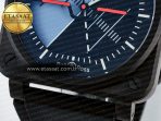 Bell Ross BR03A Instruments BRF 1:1 Best Edition Blue/Black Dial on Black Rubber Strap A2824 - Görsel 12
