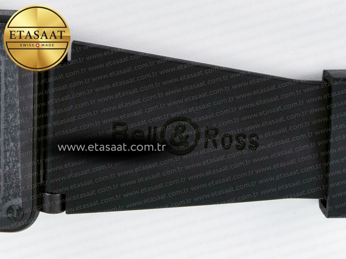 Bell Ross BR03A Instruments BRF 1:1 Best Edition Blue/Black Dial on Black Rubber Strap A2824 - Görsel 21