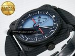 Bell Ross BR03A Instruments BRF 1:1 Best Edition Blue/Black Dial on Black Rubber Strap A2824 - Görsel 6