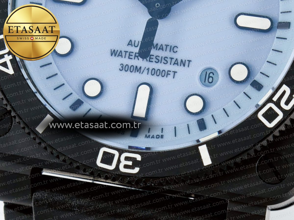 Bell Ross BR03A Instruments BRF 1:1 Best Edition Blue Dial on Black Rubber Strap A2824 - Görsel 13