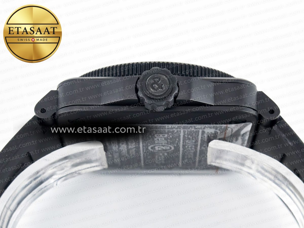 Bell Ross BR03A Instruments BRF 1:1 Best Edition Blue Dial on Black Rubber Strap A2824 - Görsel 15