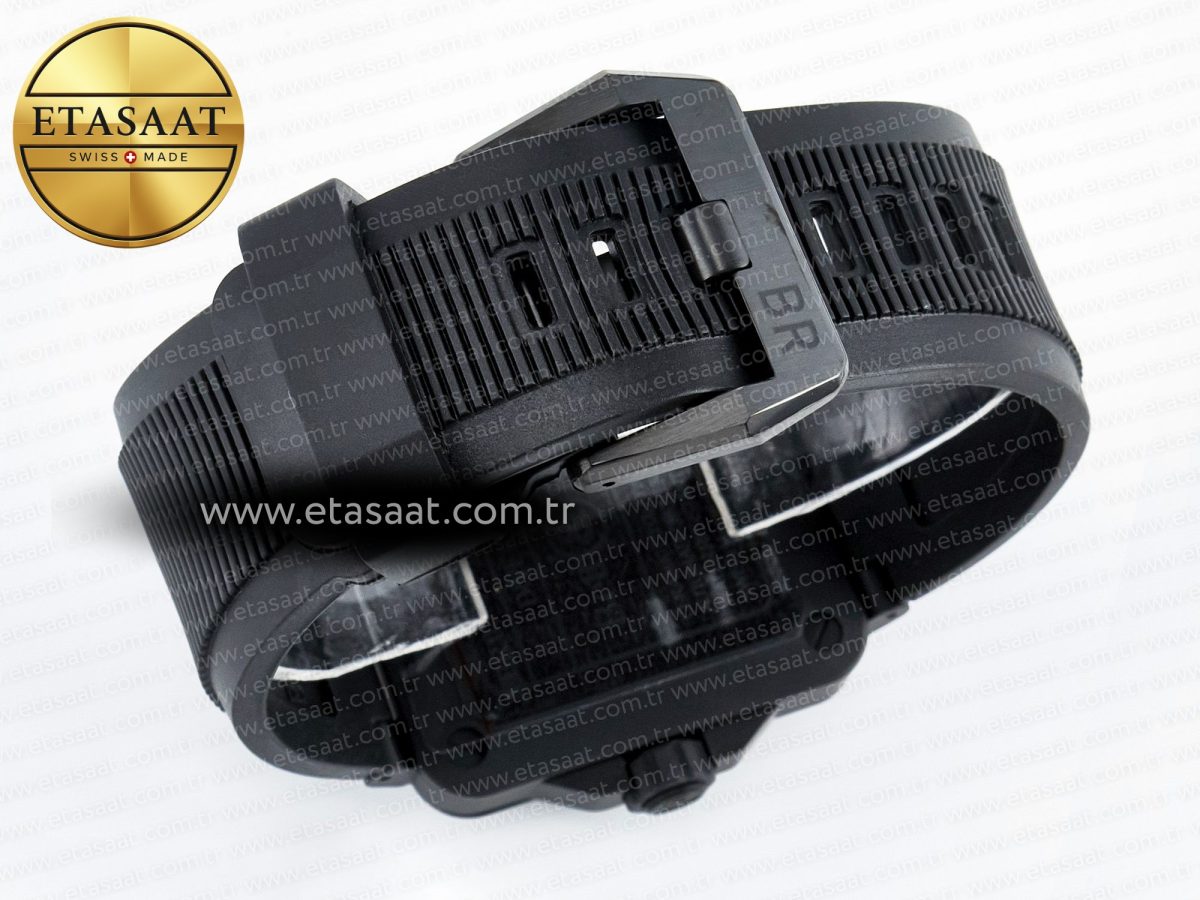 Bell Ross BR03A Instruments BRF 1:1 Best Edition Blue Dial on Black Rubber Strap A2824 - Görsel 16
