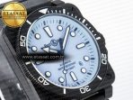 Bell Ross BR03A Instruments BRF 1:1 Best Edition Blue Dial on Black Rubber Strap A2824 - Görsel 4