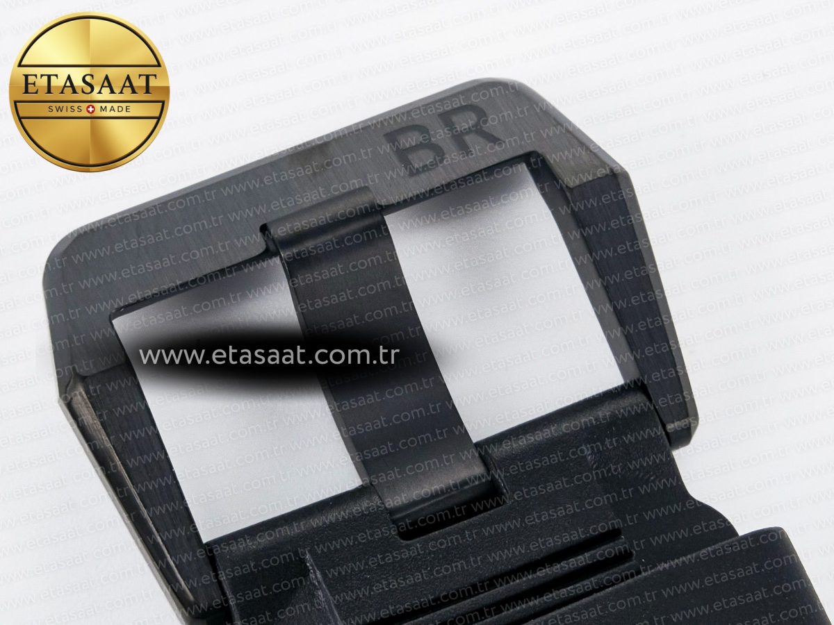 Bell Ross BR03A Instruments BRF 1:1 Best Edition Pale Green Dial on Black Rubber Strap A2824 - Görsel 22