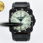 Bell & Ross BR03A Instruments BRF Pale Yeşil Kadran A2824 Eta Saat - Görsel 3 - 1:1 Süper Klon Saat