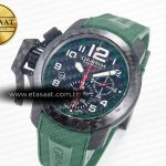 Graham Chronofighter Superlight JKF 1:1 Best Edition on Green Rubber Strap A7750