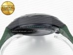 Graham Chronofighter Superlight JKF 1:1 Best Edition on Green Rubber Strap A7750 - Görsel 15
