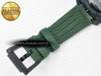 Graham Chronofighter Superlight JKF 1:1 Best Edition on Green Rubber Strap A7750 - Görsel 23