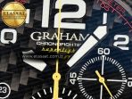 Graham Chronofighter Superlight JKF 1:1 Best Edition on Orange Rubber Strap A7750 - Görsel 12