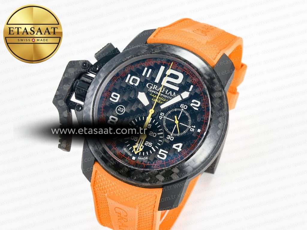 chronofighter superlight jkf 11 best edition on orange rubber strap a77502