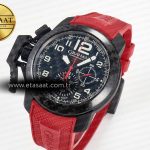 Graham Chronofighter Superlight JKF 1:1 Best Edition on Red Rubber Strap A7750