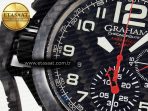 Graham Chronofighter Superlight JKF 1:1 Best Edition on Red Rubber Strap A7750 - Görsel 10