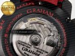 Graham Chronofighter Superlight JKF 1:1 Best Edition on Red Rubber Strap A7750 - Görsel 21