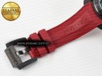 Graham Chronofighter Superlight JKF 1:1 Best Edition on Red Rubber Strap A7750 - Görsel 24