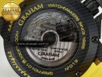 Graham Chronofighter Superlight JKF 1:1 Best Edition on Yellow Rubber Strap A7750 - Görsel 19