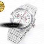 Breitling Chronomat B01 England 42mm SS BLSF 1:1 Best Edition White Dial on SS Bracelet A7750