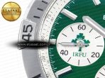 Breitling Chronomat B01 Ireland 42mm SS BLSF 1:1 Best Edition Green Dial on SS Bracelet A7750 - Görsel 12